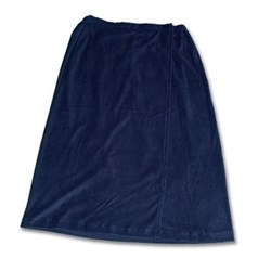 SALON FIRST Body wrap - navy blue - terry towelling